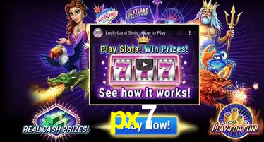 Cadastro rápido e seguro na px7